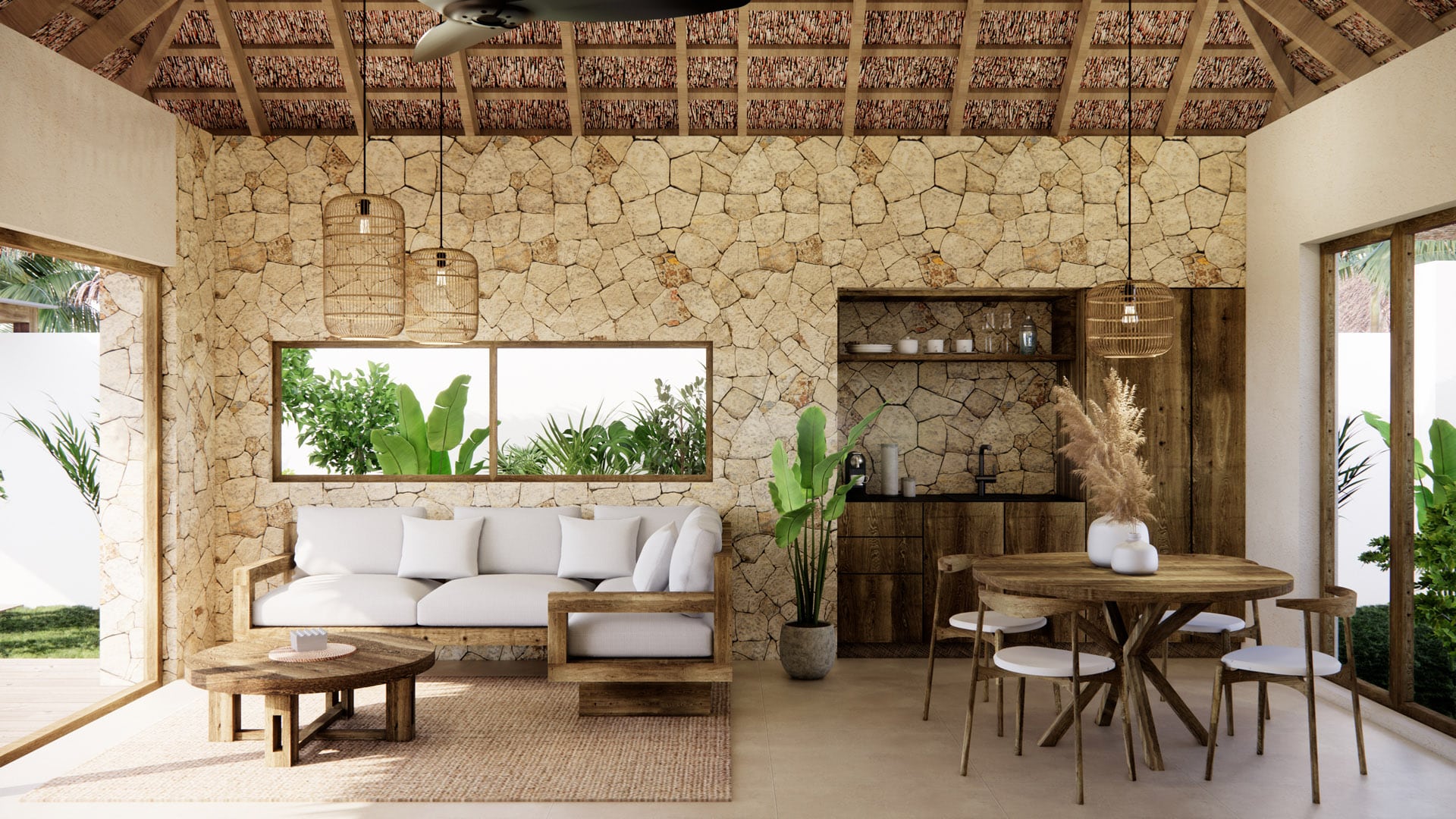 Kabisu Villa - Living Room