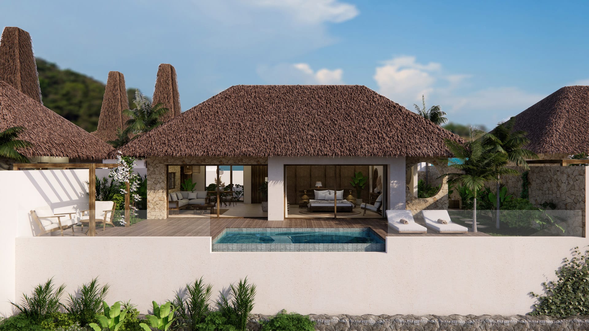 Kabisu Villa - Front View